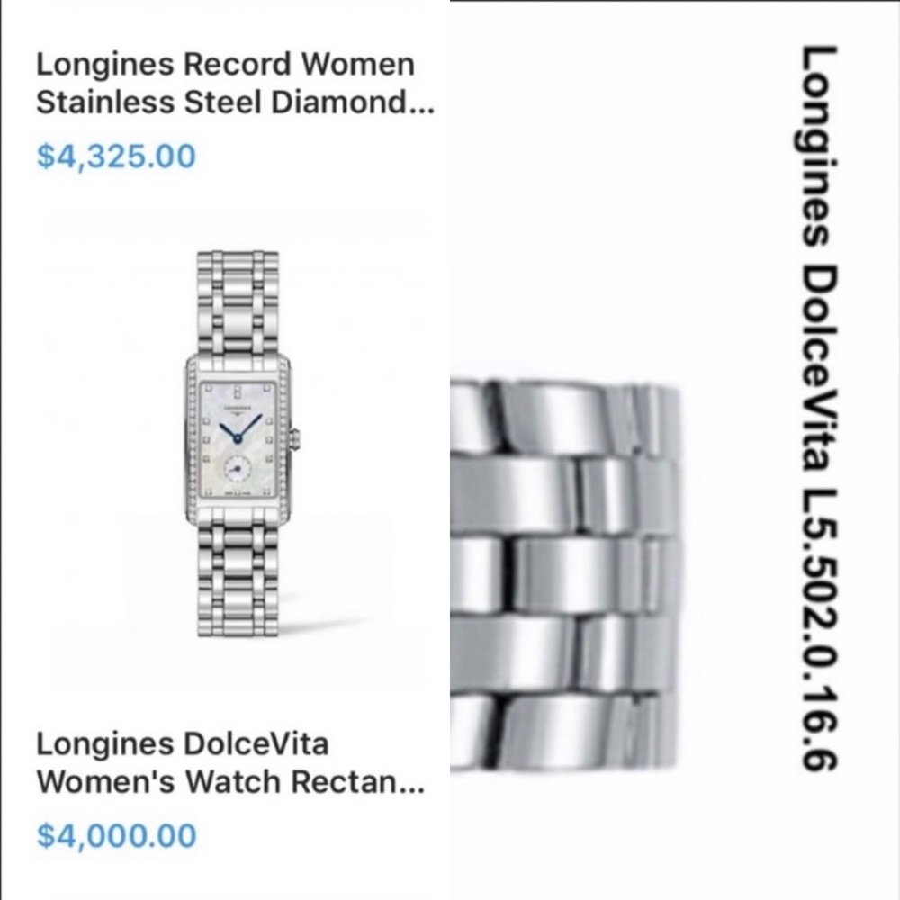 Classic Longiness DolceVita watch diamonds - Picture 11 of 16